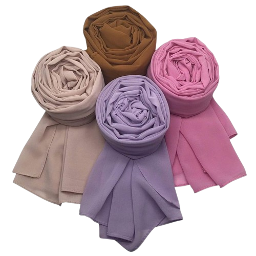 manshu 4 pcs women soft chiffon scarves shawl long scarf wrap scarves removebg preview